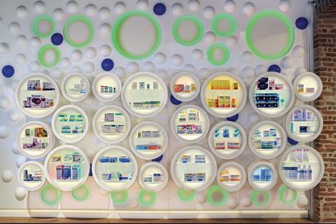 Step inside and the store defies most of the accepted rules when it comes to designing pharmacies.